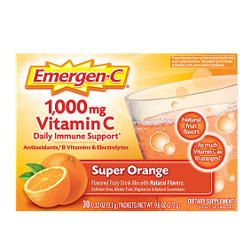Emergen-C Super Orange immune support