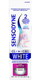 Sensodyne Clinical White Stain Protector toothpaste
